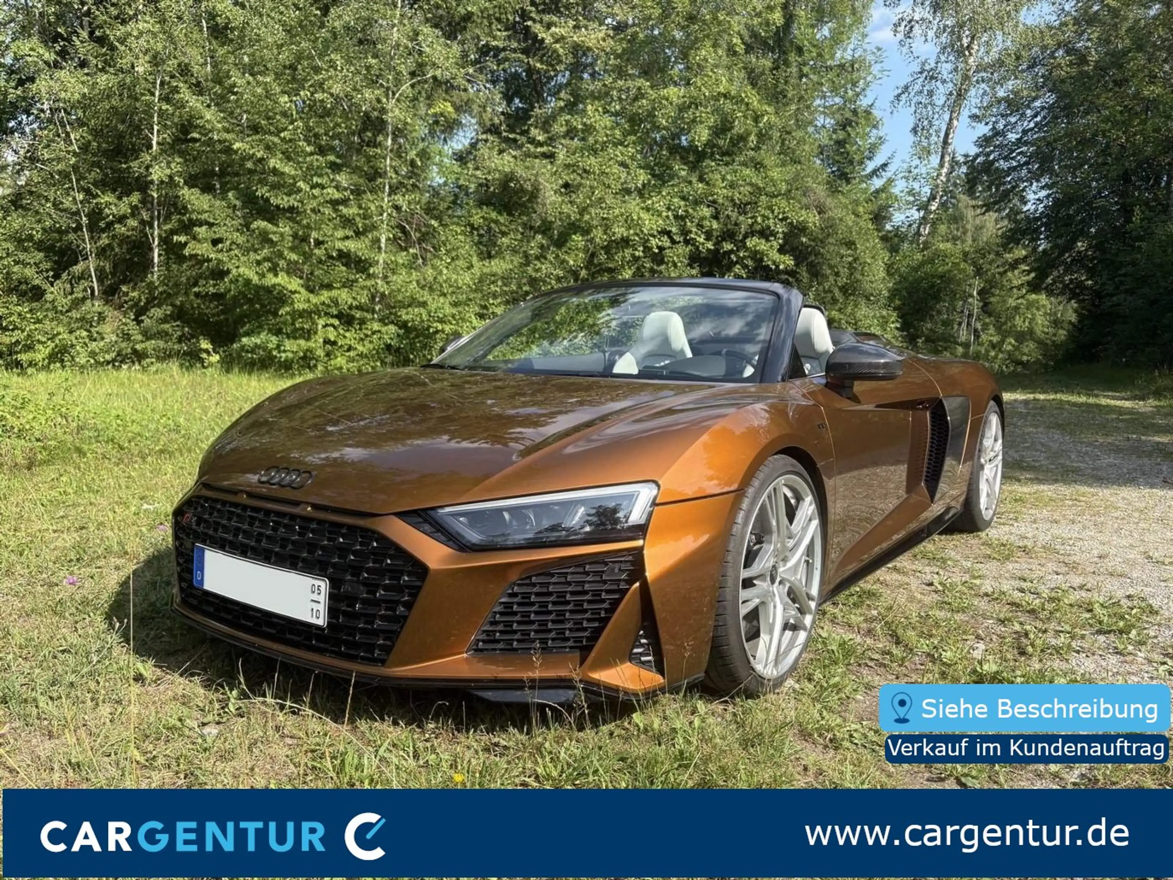 Audi R8 Spyder 5.2 FSI RWD performance B&O Virtual