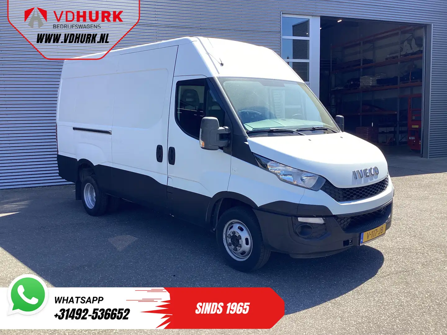 Iveco Daily 35C13V 2.3 L2H2 EXPORT ONLY Dubbel lucht/ 3.5t Tre Biały - 1