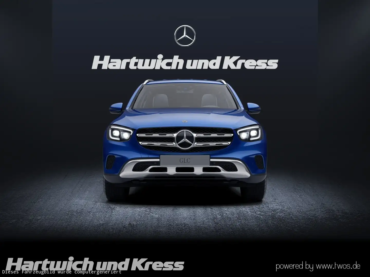 Mercedes-Benz GLC 220 GLC 220 d 4Matic+Kamera+AHK+Distronic+Easy-Pack+ Blue - 2