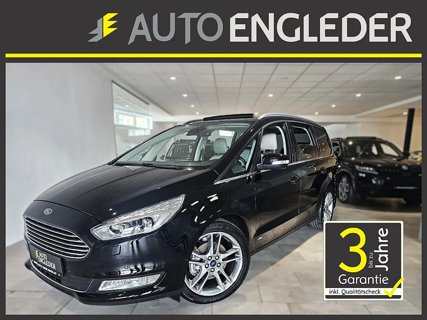 Ford Galaxy 2,0 TDCi AWD Titanium Start/Stop Powershift Tit... Zwart - 1