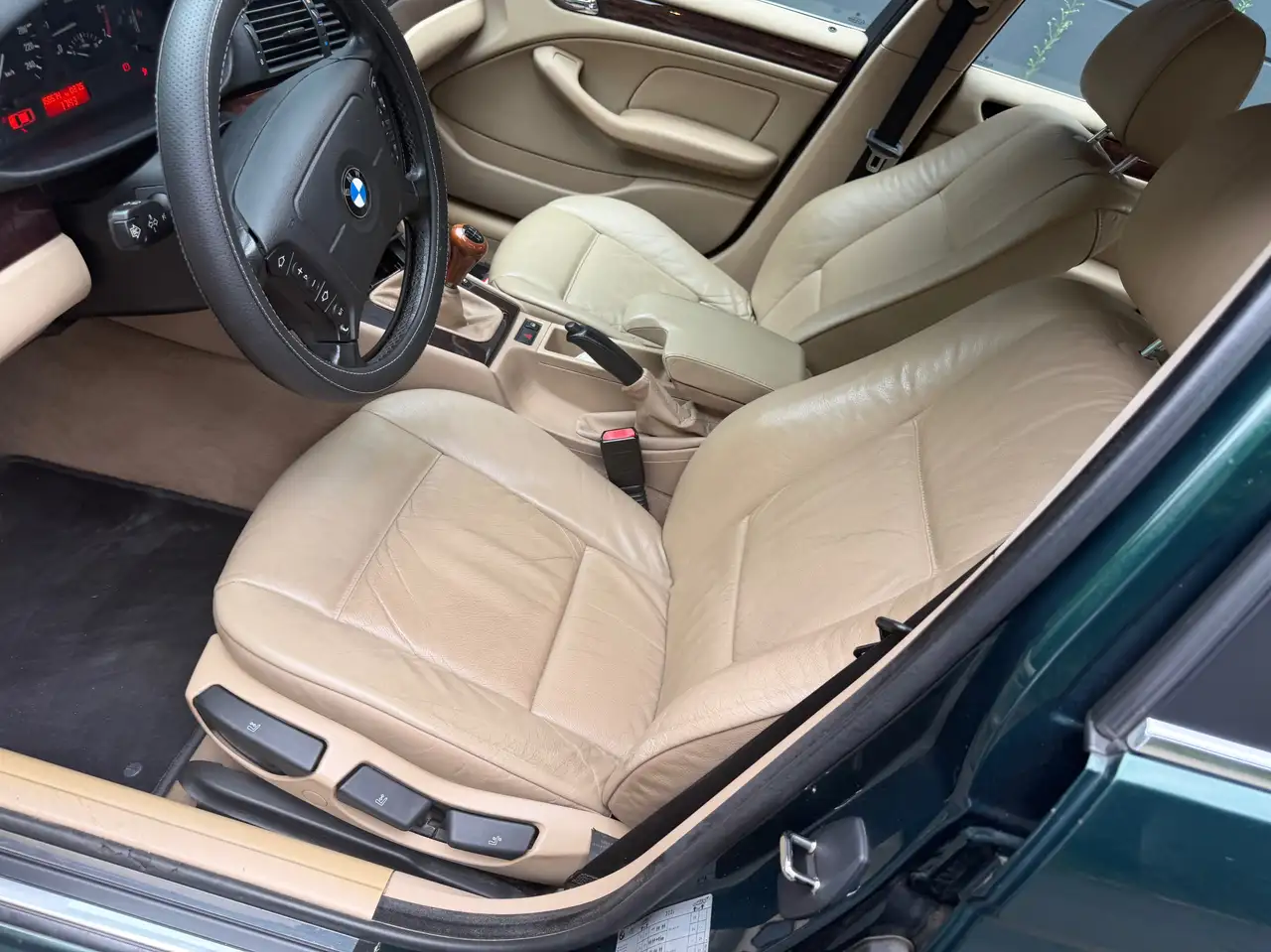 BMW 323i 3.0 motor - 170 Pk-Benzine-Carpass-Top staat, foto 10