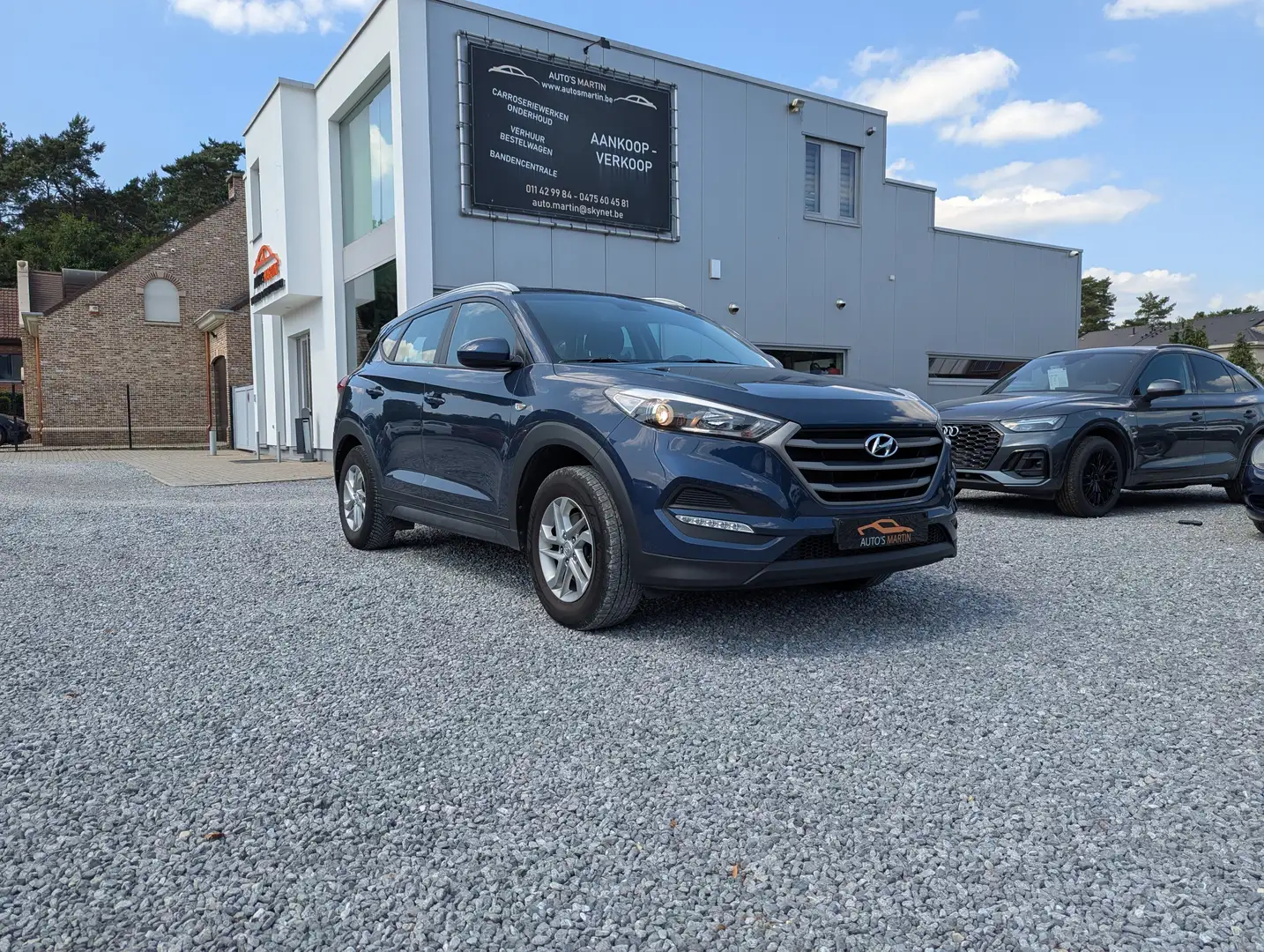 Hyundai TUCSON 1.6 GDi 2WD Style RADIO/PARKSENS/TREKHAAK Blauw - 1