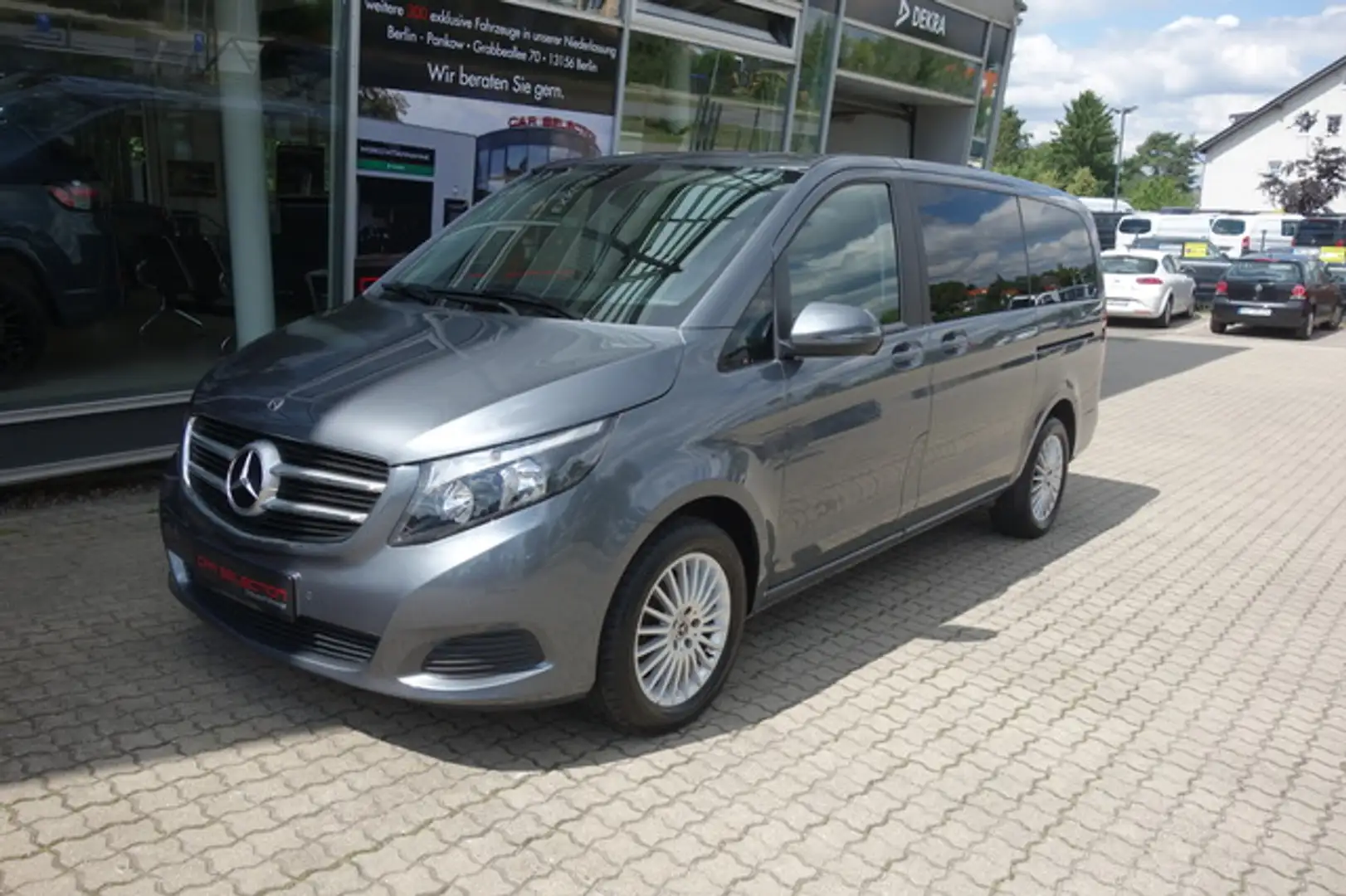 Mercedes-Benz V 220 CDI Lang erst 34tkm 2sTÜR/AHK/KAM/NAVI/1HD Сірий - 1