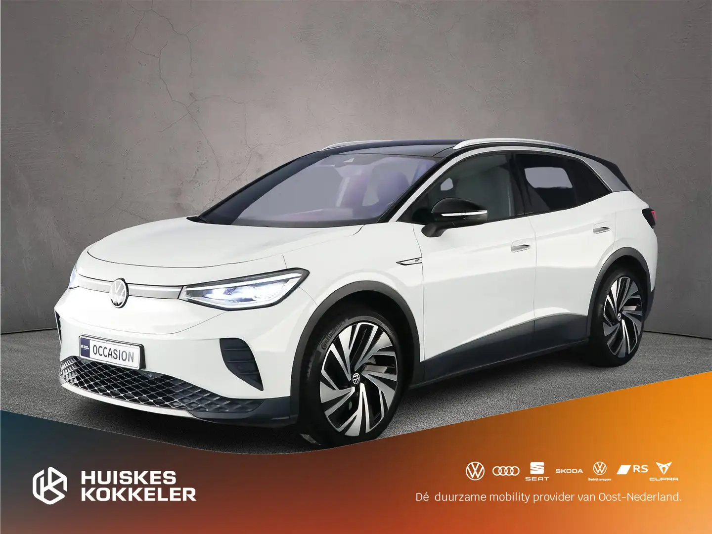 Volkswagen ID.4 1st Max 204pk Automaat Panoramadak, Head up displa Blanc - 1