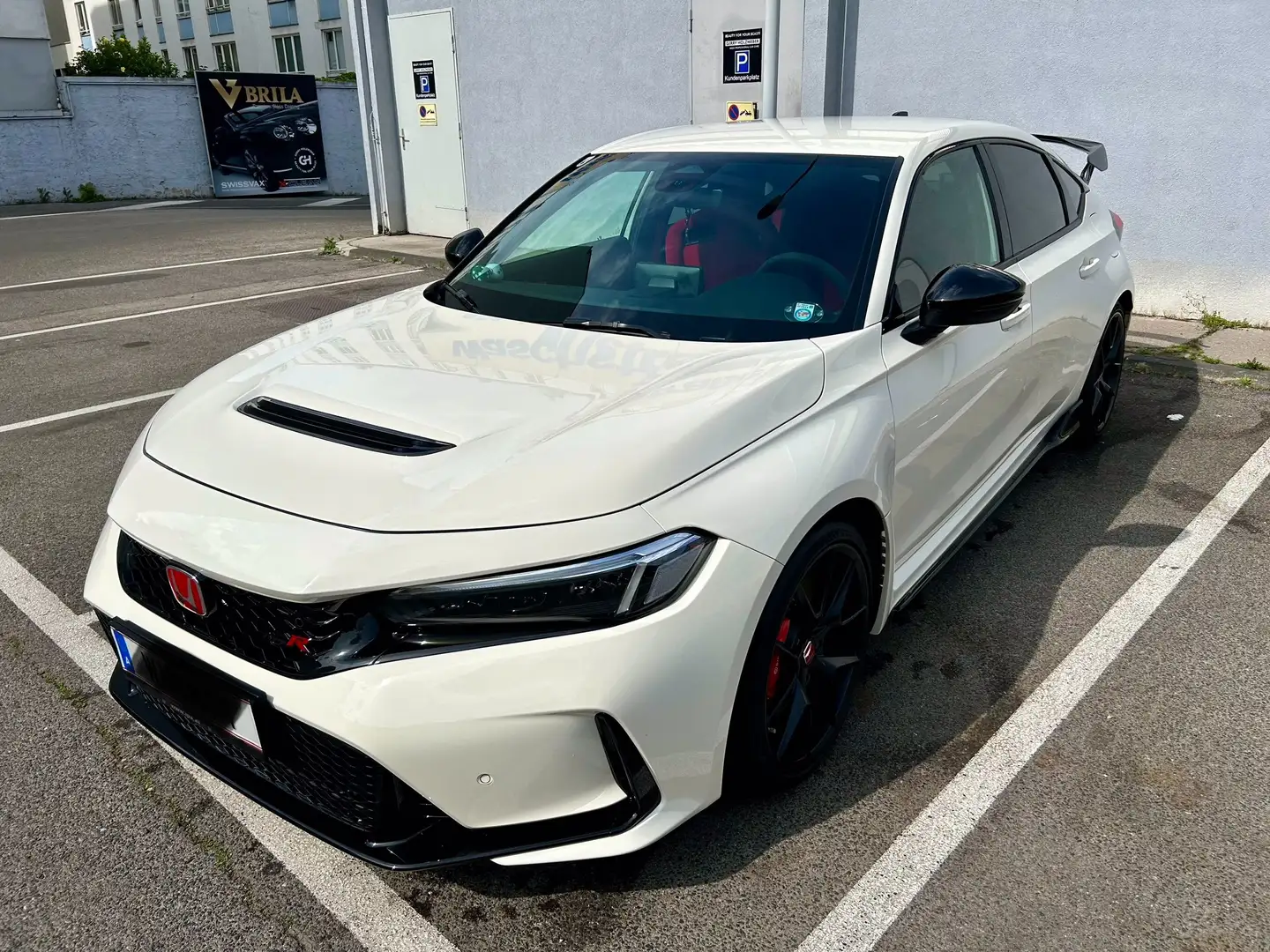 Honda Civic VTEC Turbo Type R Remus & Klappe Белый - 2