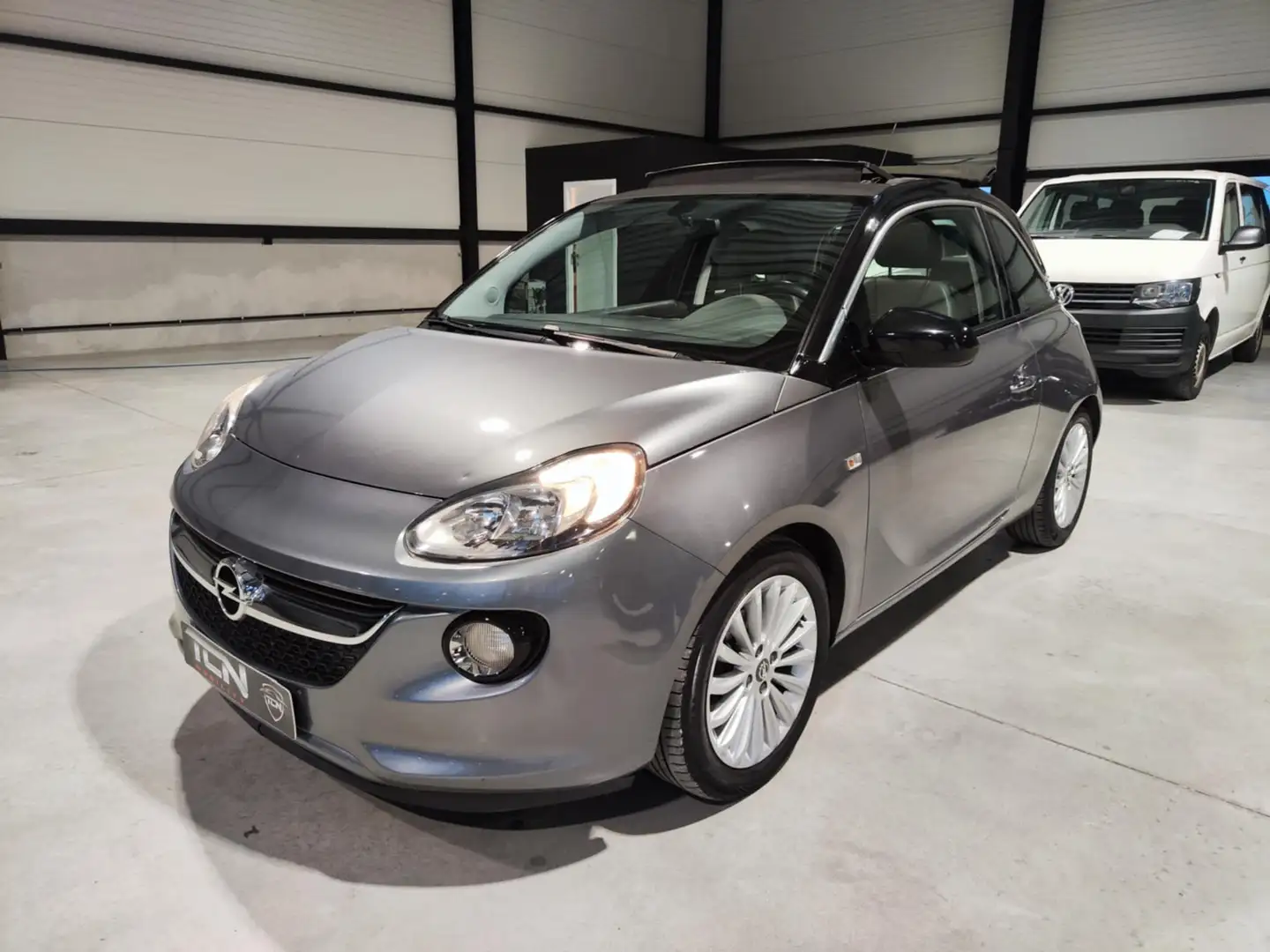 Opel Adam Adam 1.2i Open Air (EU6.2),GPS,Airco,Cuir Grau - 1