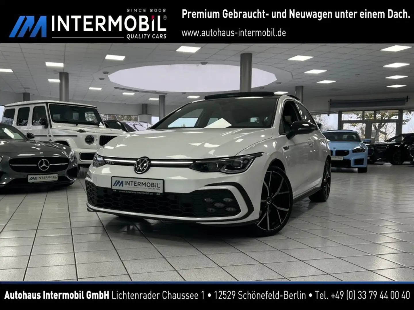 Volkswagen Golf GTD PANO*STHZG*H&K*HUD*MEMO*KAM*AHK*MATRIX* White - 1