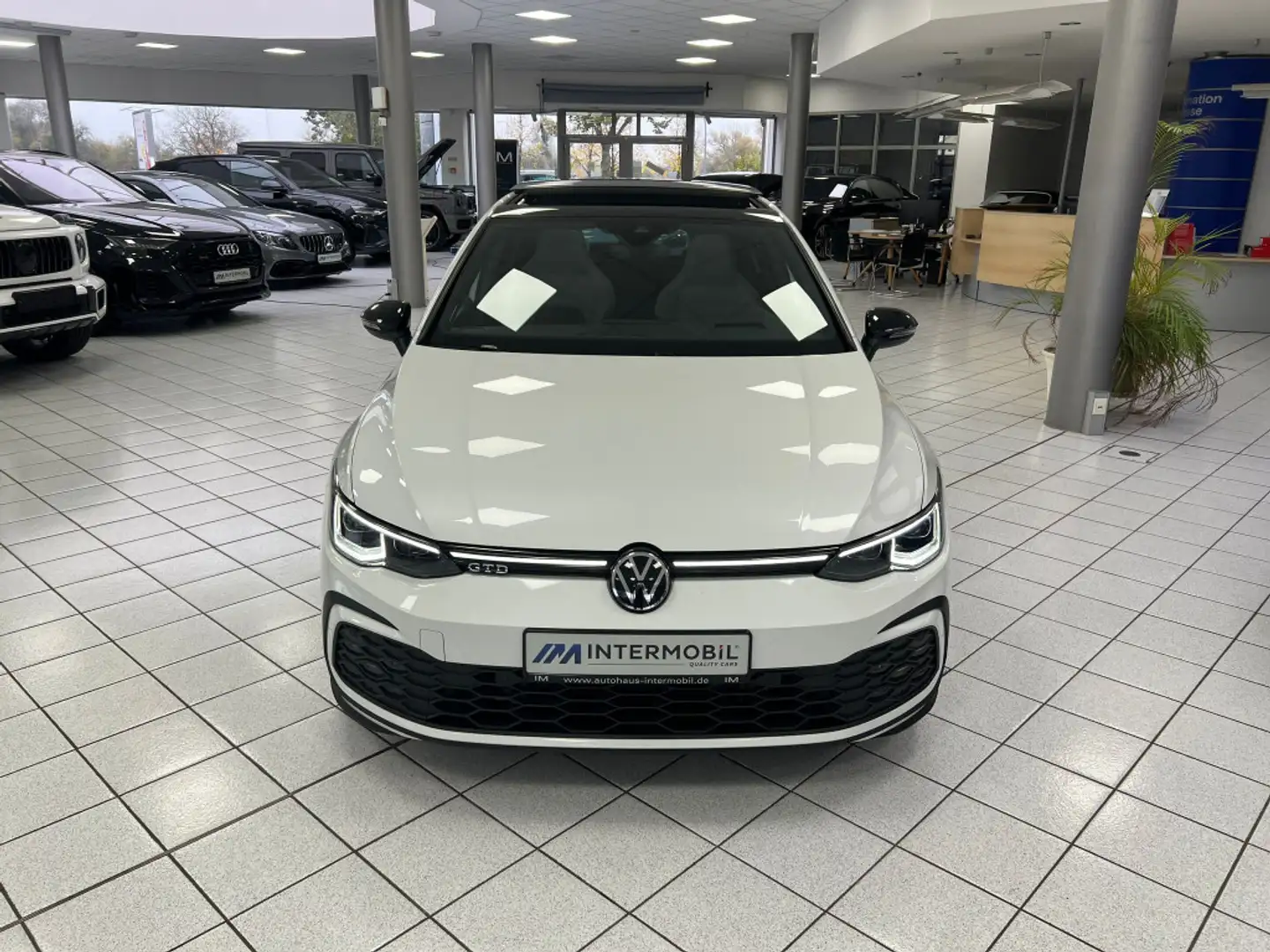Volkswagen Golf GTD PANO*STHZG*H&K*HUD*MEMO*KAM*AHK*MATRIX* White - 2