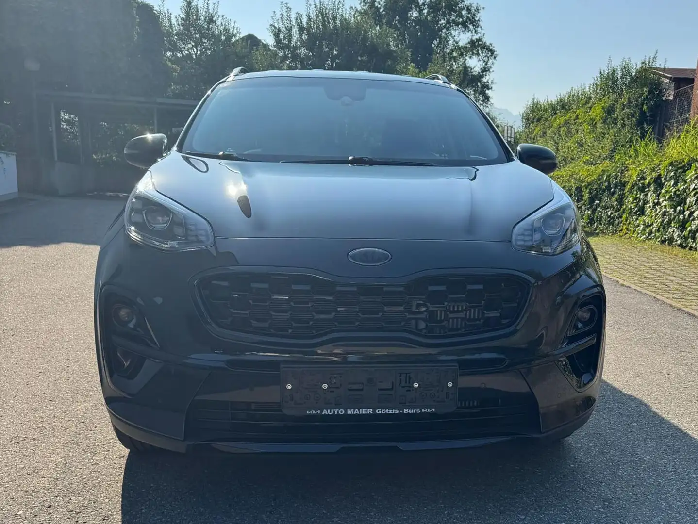 Kia Sportage Sportage 1,6 CRDI SCR MHD AWD Black Edition DCT Au Schwarz - 1