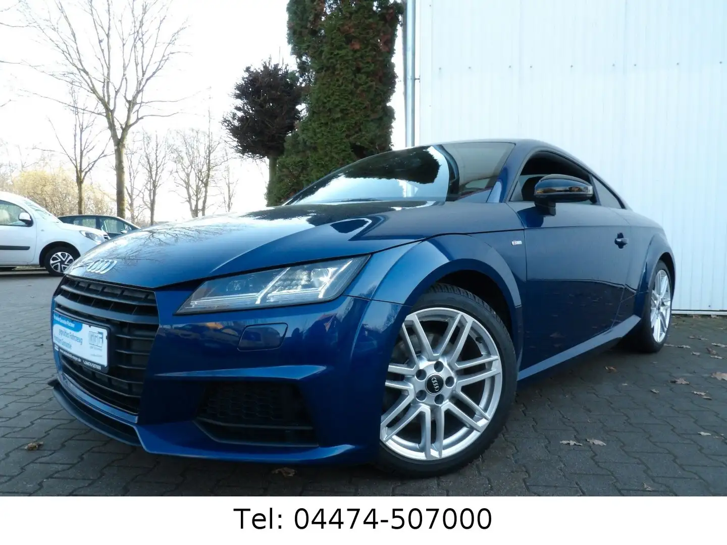 Audi TT Coupe 1.8 TFSI s-tronic Sline virtual LED Blau - 1