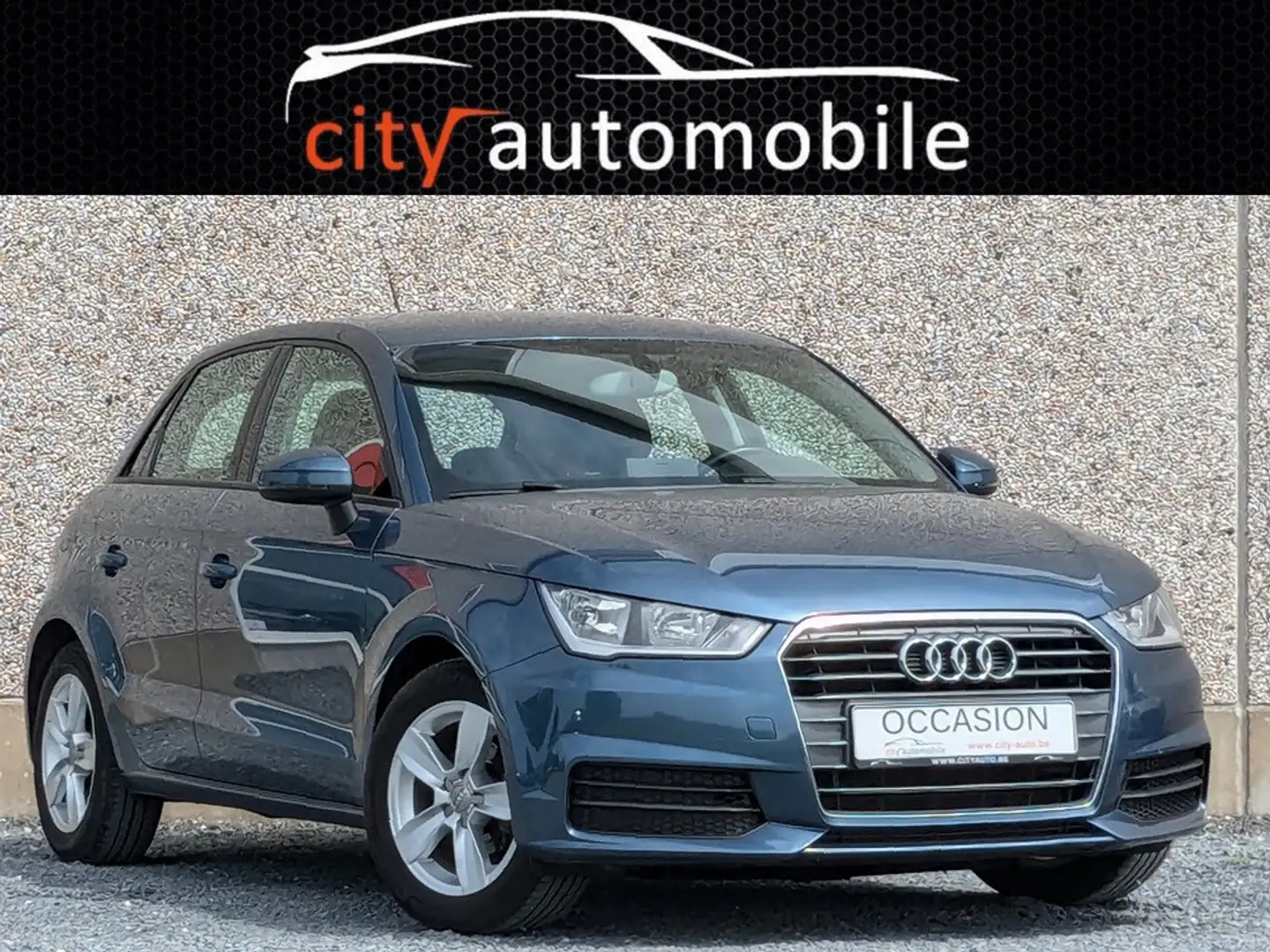 Audi A1 Sportback 1.0 TFSI GPS BLUETOOTH APS ARR Bleu - 1