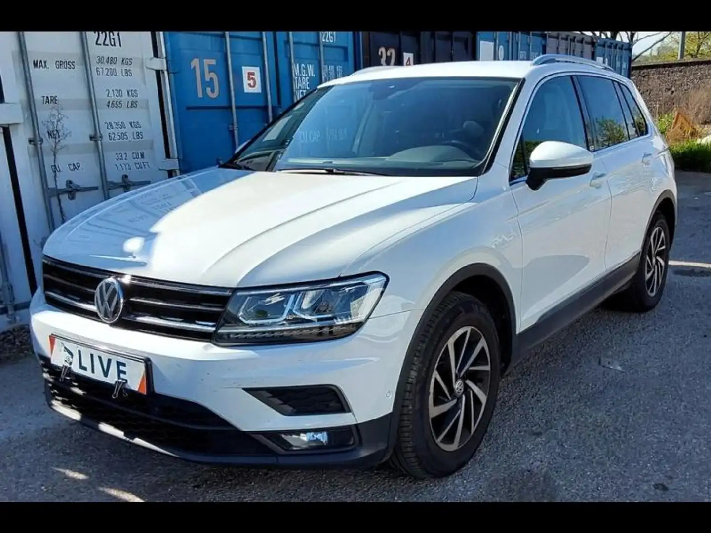Volkswagen Tiguan 1.5 TSI EVO 150ch Confortline DSG7 Euro6d-T Blanc - 1