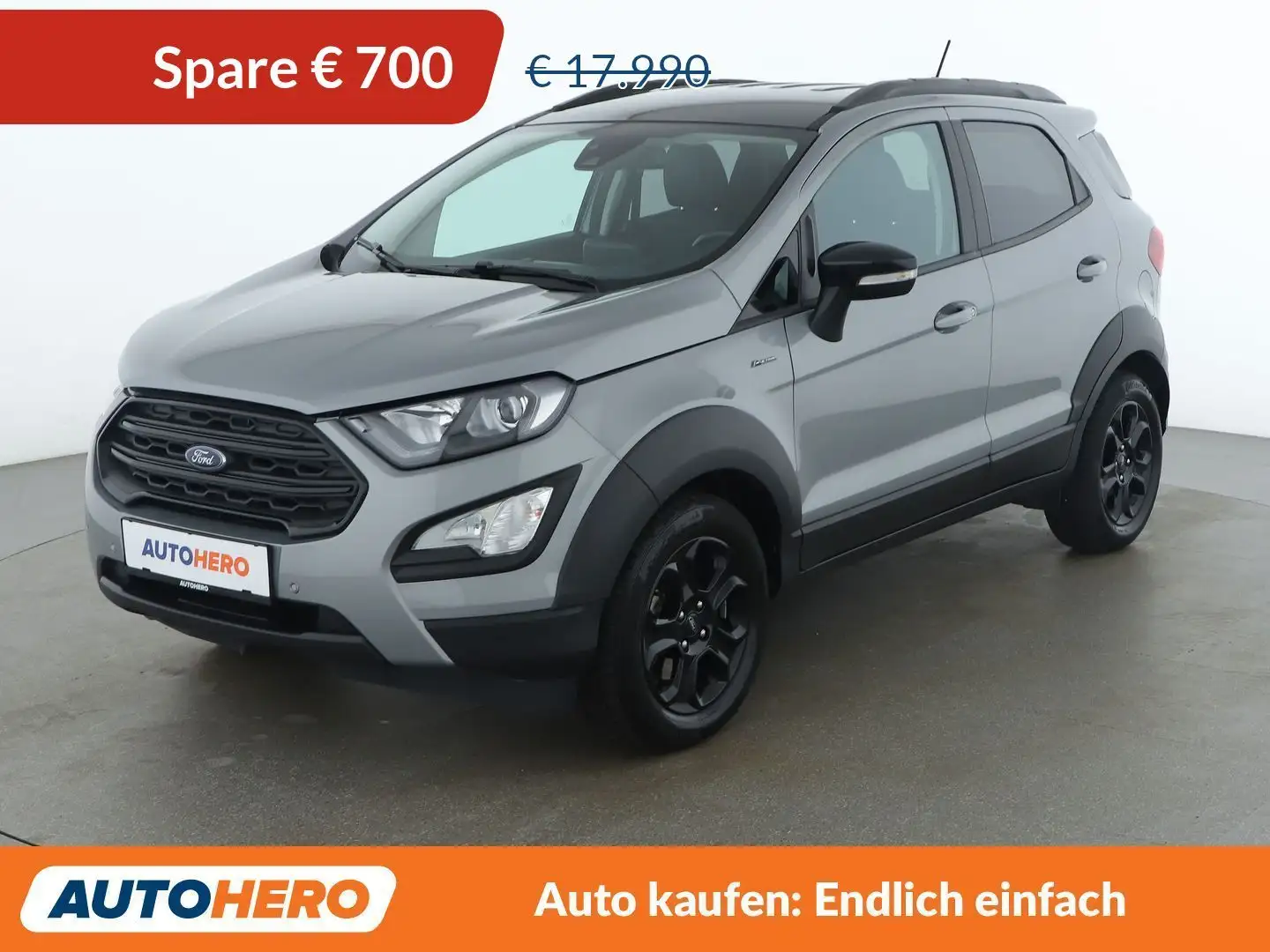 Ford EcoSport 1.0 EcoBoost Active Grau - 1