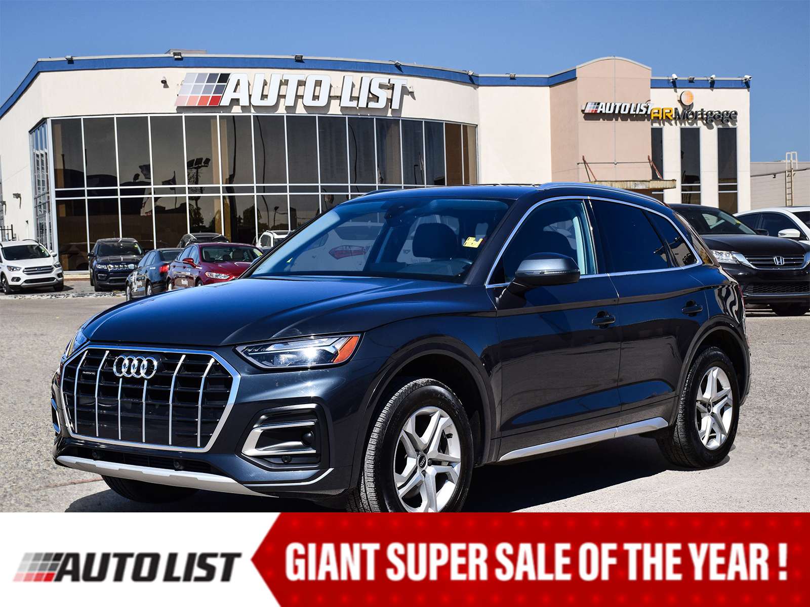 2021 Audi Q5 KOMFORT 45*QUATTRO*LEATHER*HTD SEATS*ONLY 48K KMS*