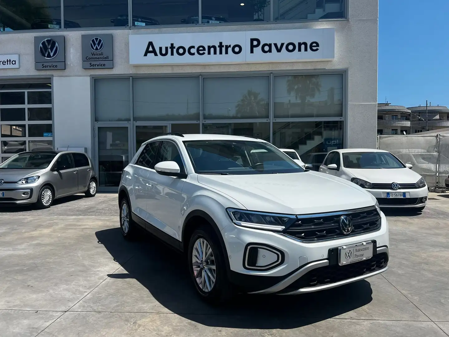 Volkswagen T-Roc 1.0 tsi Life 110cv -IQ Drive Pack-Led- Blanco - 1
