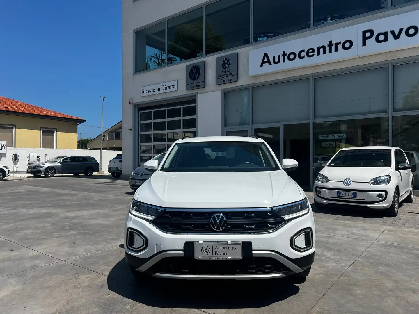 Volkswagen T-Roc 1.0 tsi Life 110cv -IQ Drive Pack-Led- Blanco - 2