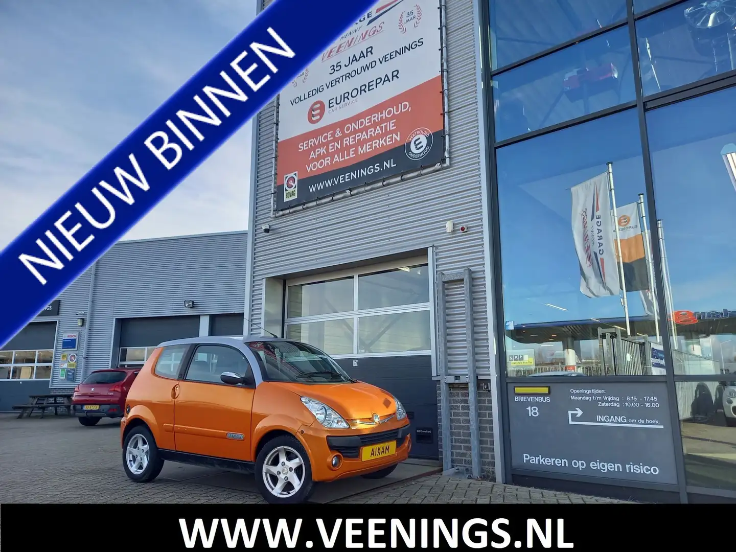 Aixam Crossline Brommobiel Pack - PARKEERSENSOREN - CENTR VERG - A Оранжевий - 1