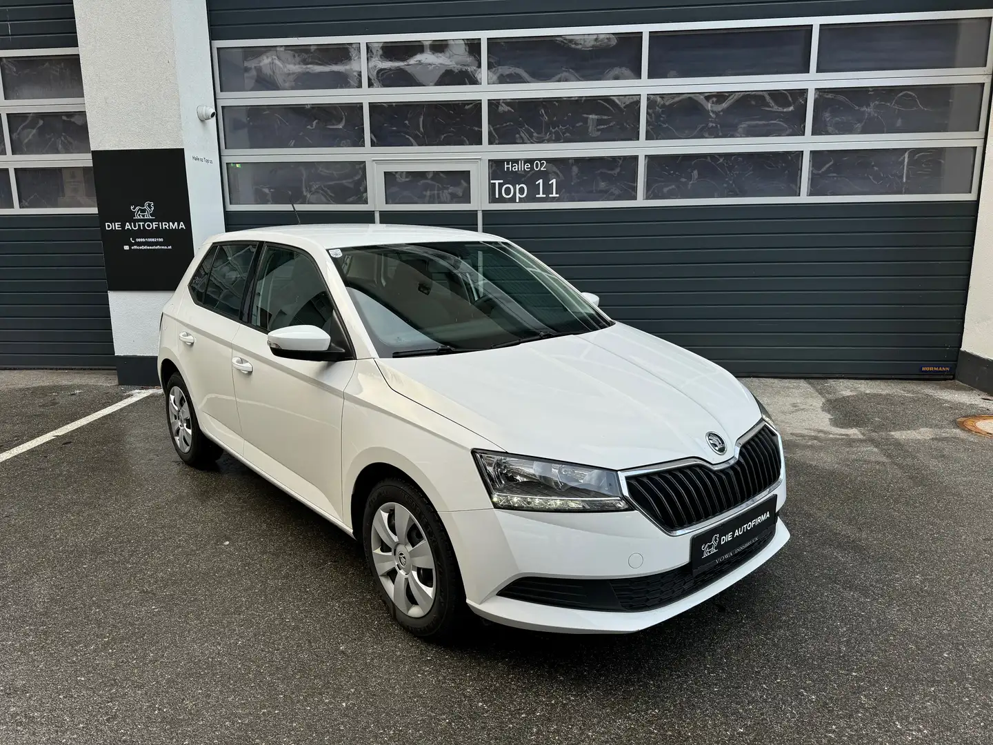 Skoda Fabia **KLIMA*SERVICEGEPFLEGT*PICKERL** Weiß - 1