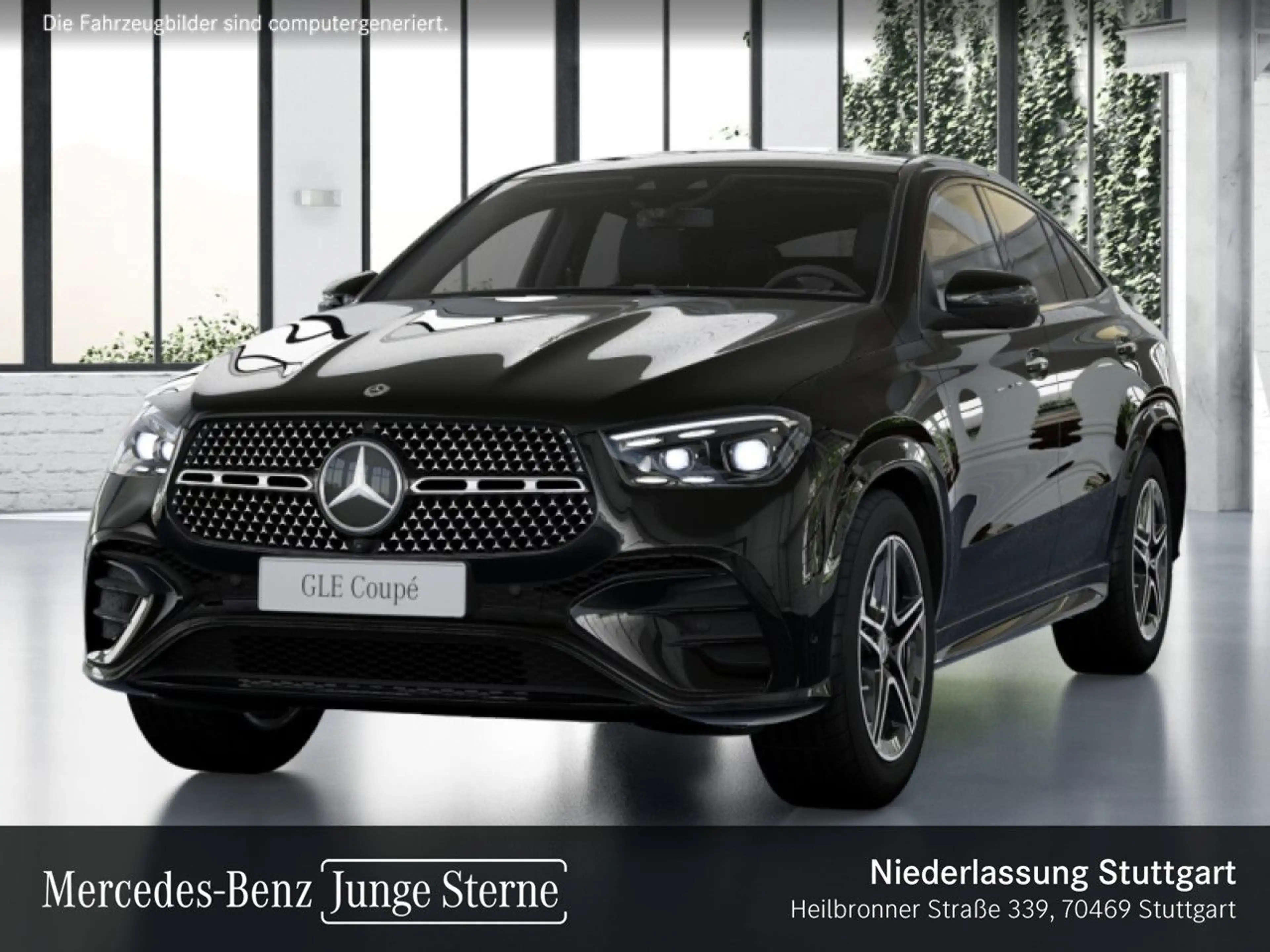 Mercedes-Benz GLE 450 d Coupé 4M AMG+NIGHT+PANO+360+AHK+20"+HUD — photo 2