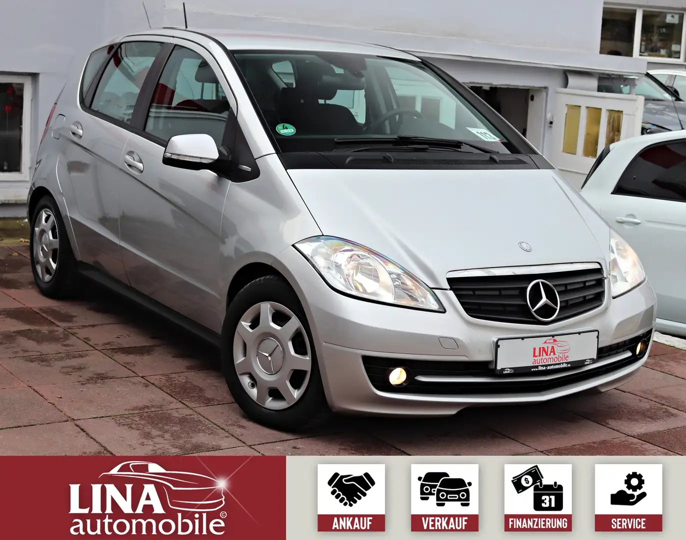 Mercedes-Benz A 160 CDI 5-Türig*Klima*2xSHZ* Silber - 2