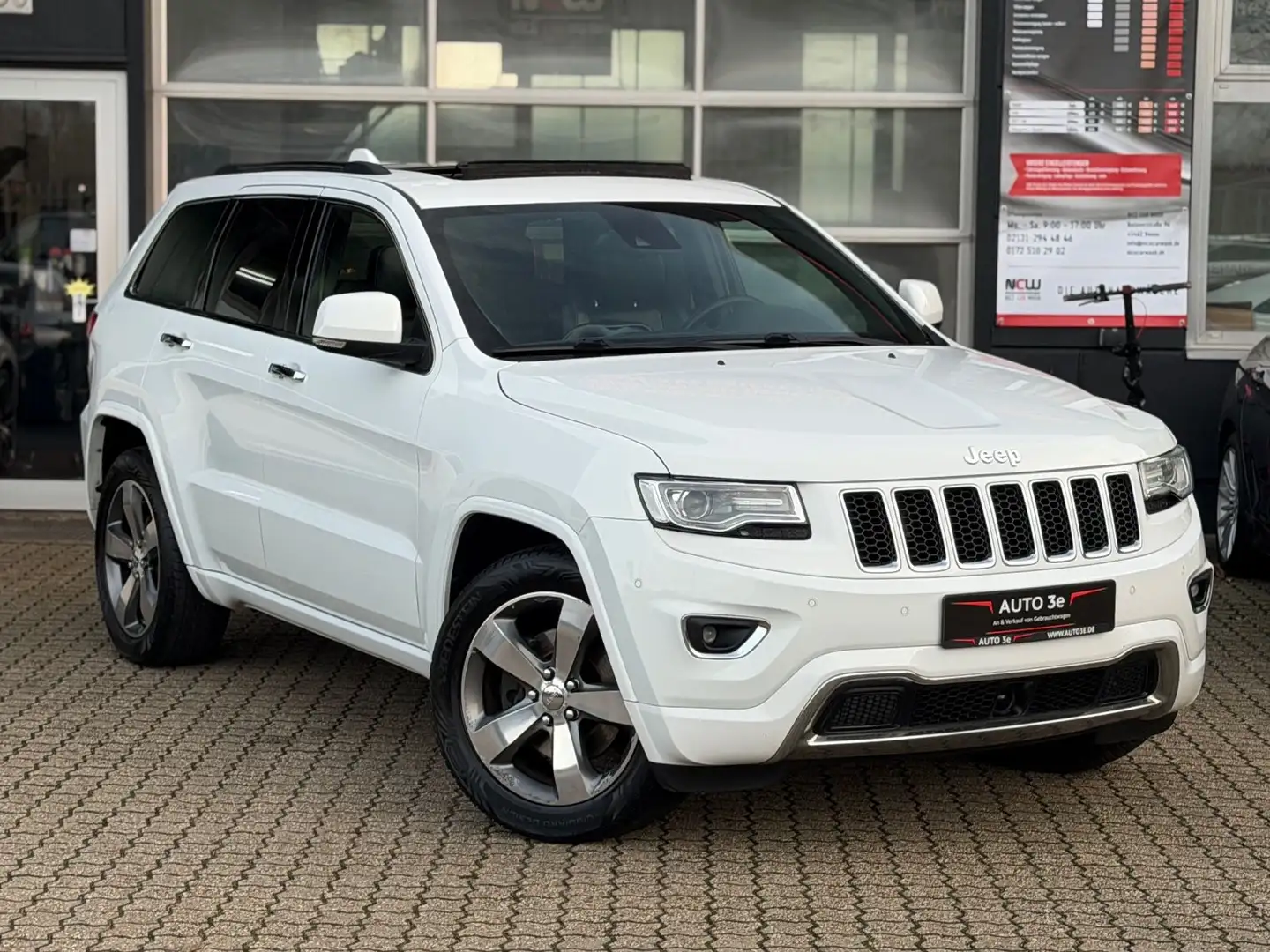 Jeep Grand Cherokee 3.0 CRD Overland Panorama... Weiß - 1