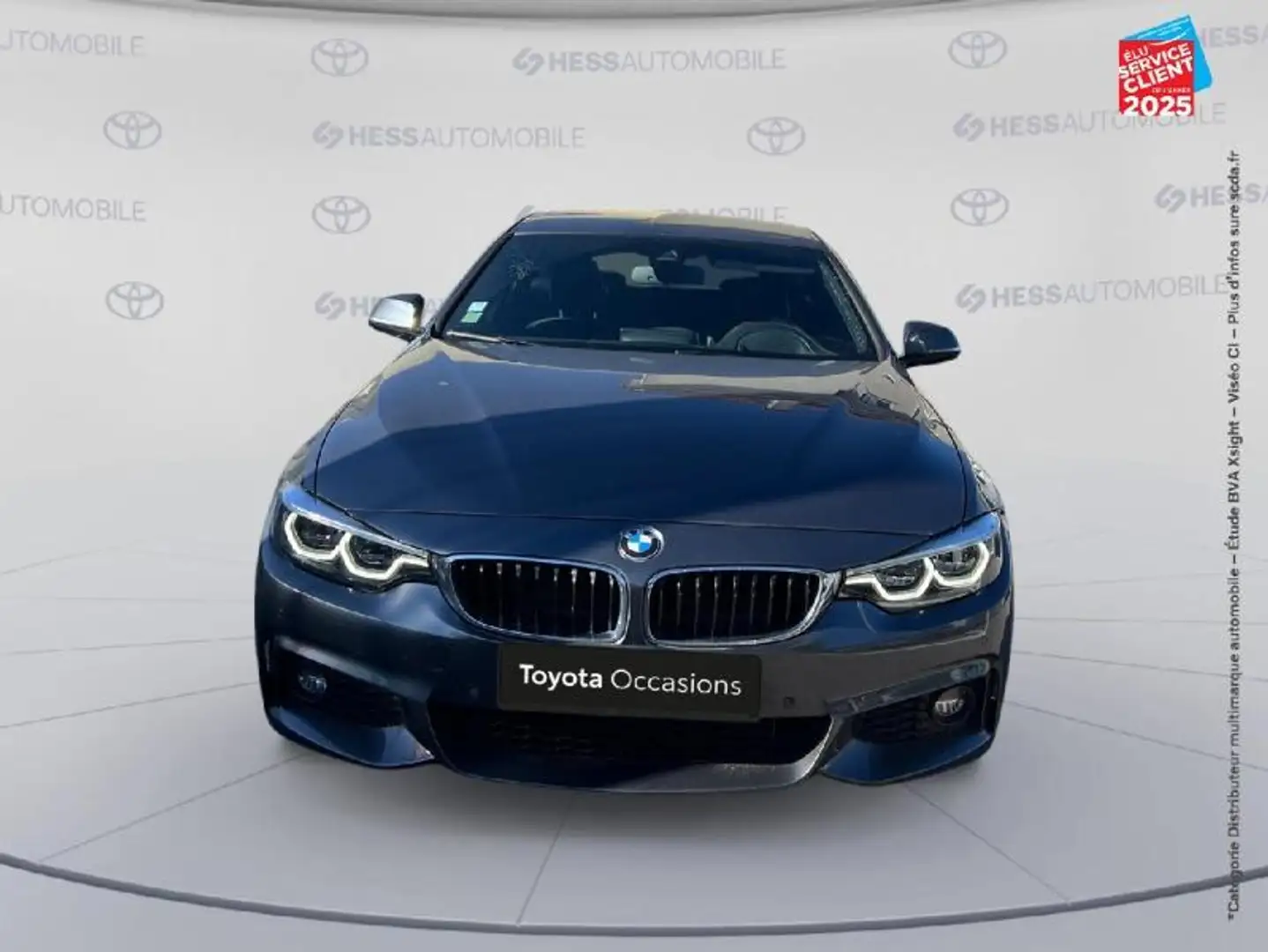 BMW 430 430iA xDrive 252ch M Sport 150g Gris - 2