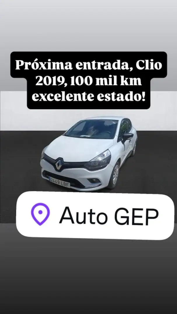 Renault Clio 1.5dCi Energy Business 66kW Bianco - 1