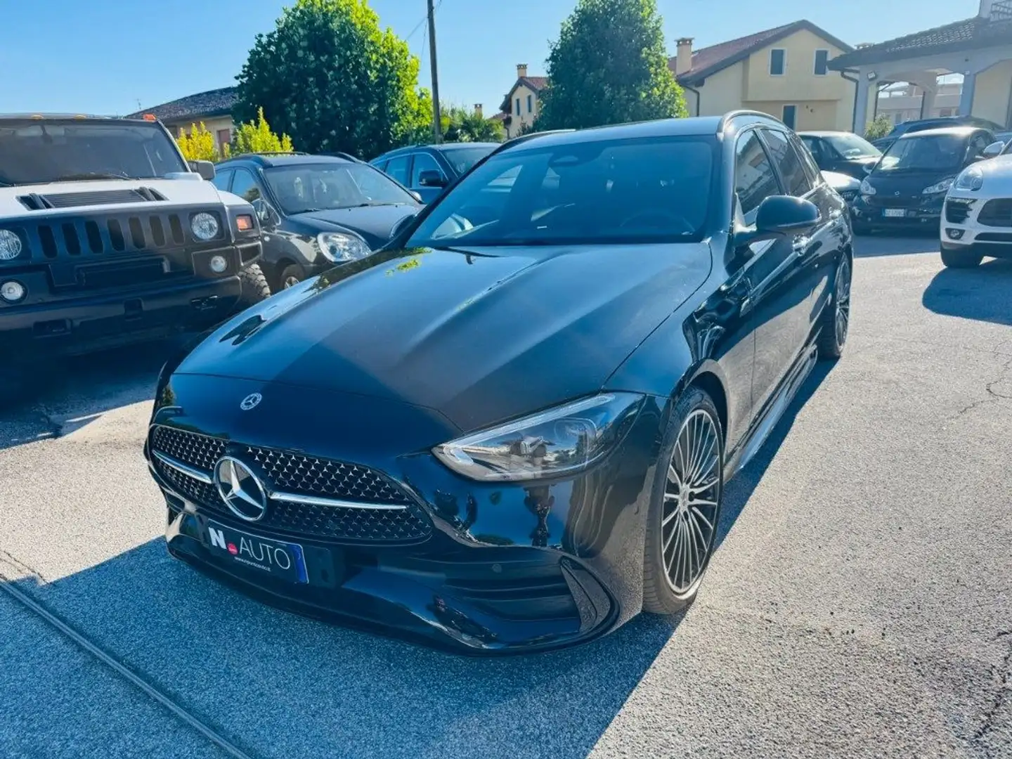 Mercedes-Benz C 220 d Mild hybrid S.W. 4Matic AMG Line Premium Plus Negro - 1