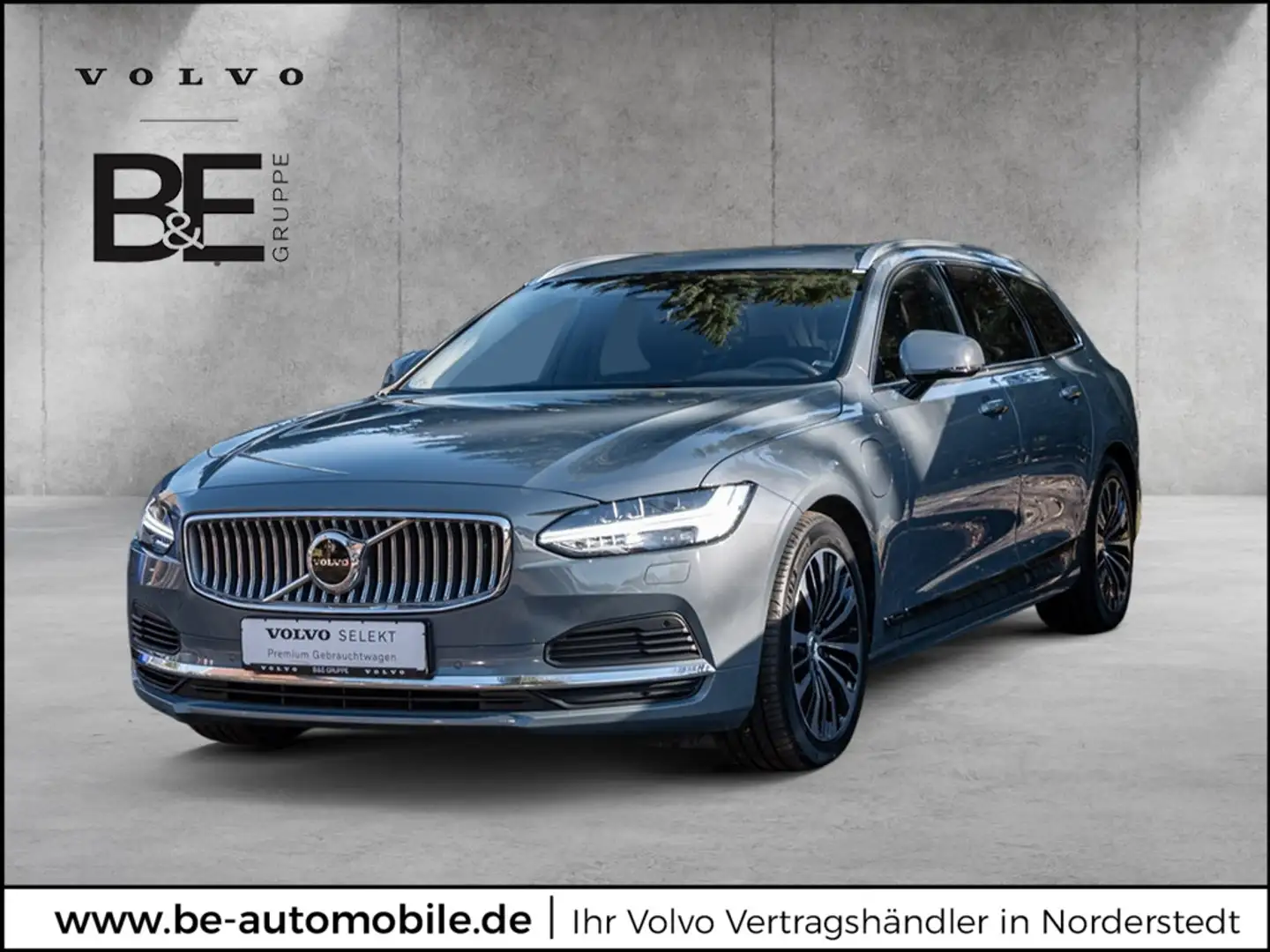 Volvo V90 T6 AWD Recharge Core LONG RANGE | LEDER | LICHT-PAKET Grau - 1