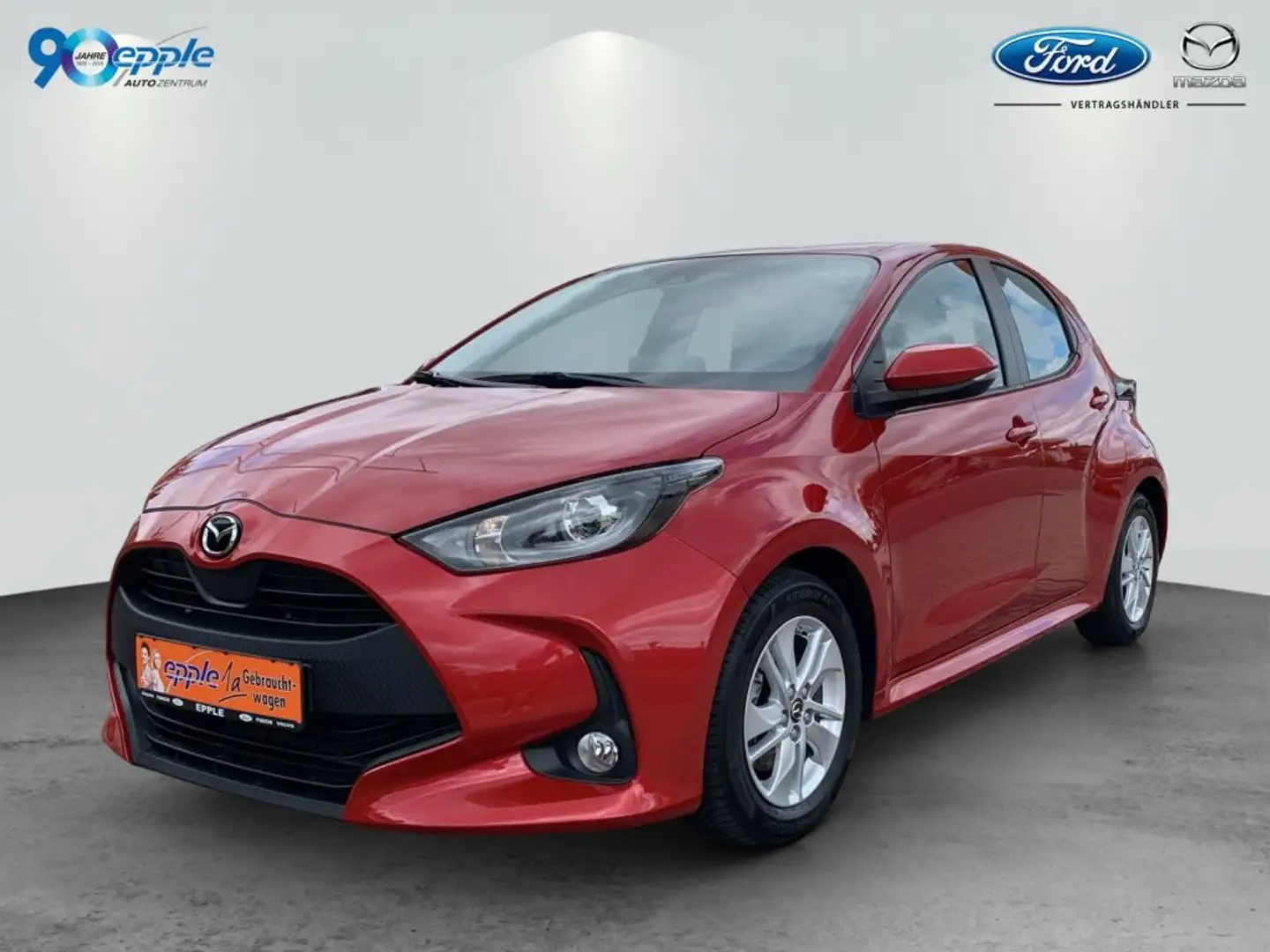 Mazda 2 Hybrid 1.5 VVT-i 116 CVT AGILE Rosso - 1