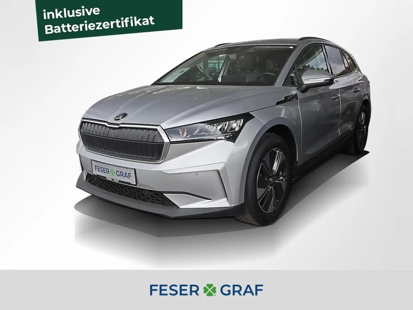 Skoda Enyaq 60 *Family Parken ACC KESSY NAVI SHZ RFK* Silber - 1