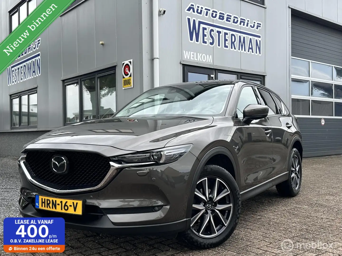 Mazda CX-5 2.5 SkyActiv-G 194 GT-M 4WD Clima Acc Leer Carplay Brun - 1