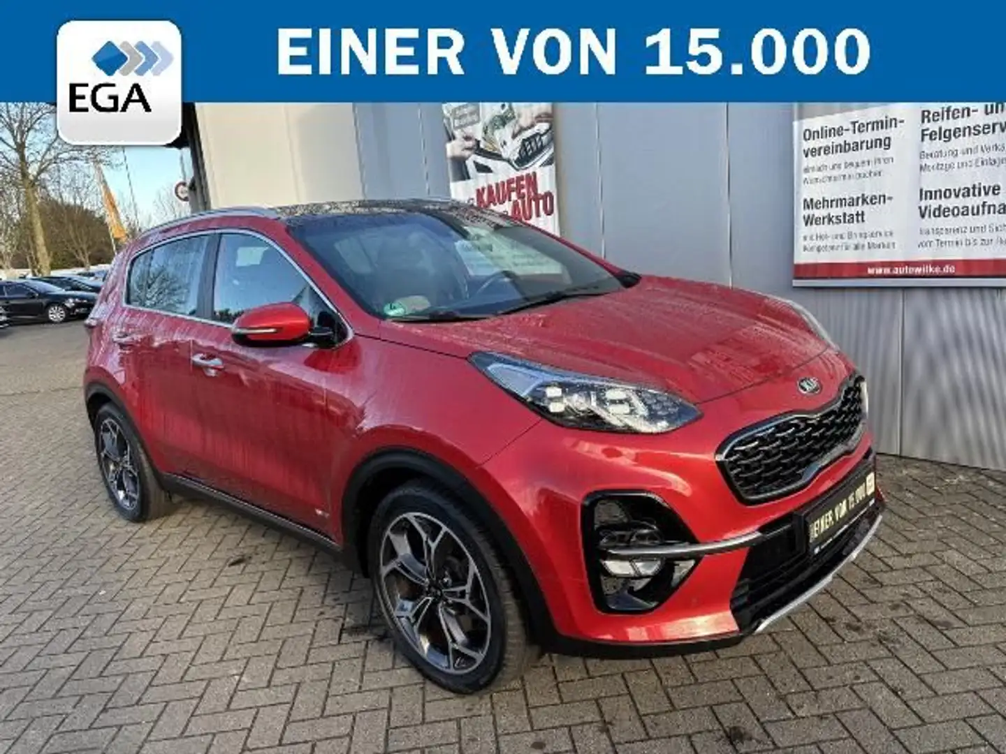 Kia Sportage 1.6 T-GDI GT Line*ALLRAD*KAMERA*GJR*AHK Rot - 2