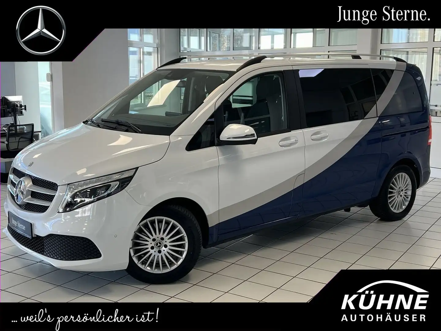 Mercedes-Benz V 300 d Edition MBUX*LED*Distronic*Junge Sterne* Weiß - 1