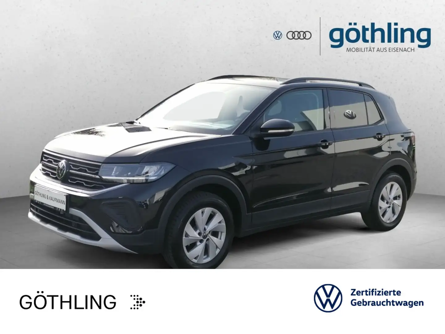 Volkswagen T-Cross Life 1.0 TSI 70kW 5-G. ACC*Cam*SHZ*Trave Noir - 1