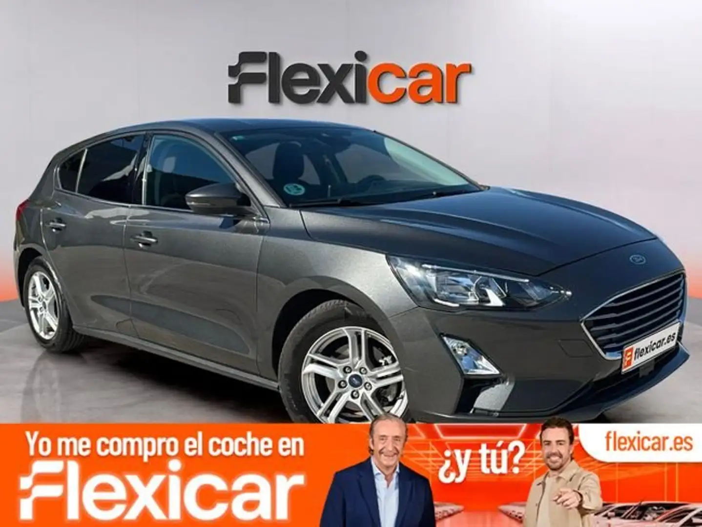 Ford Focus 1.0 Ecoboost Trend 100 Gris - 1