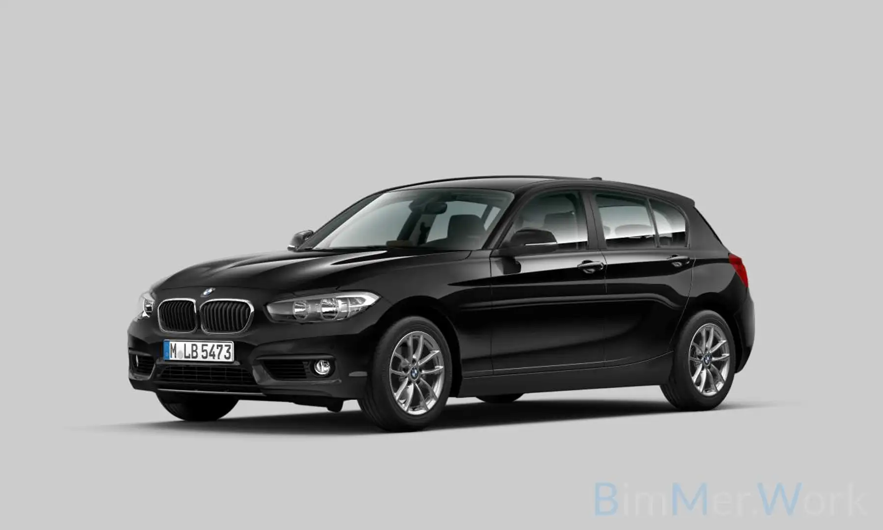BMW 118 i Advantage Sitzheizung Tempomat PDC Schwarz - 1