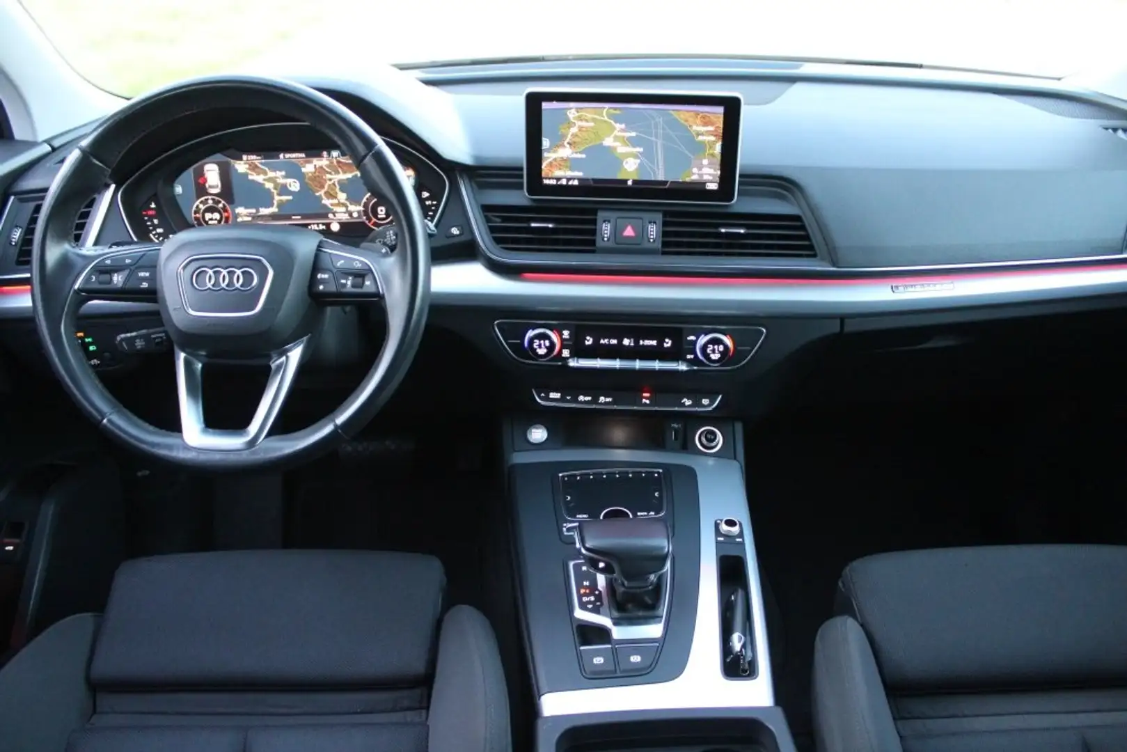 Audi Q5 2.0 TDI s-tronic *LUCI AMBIENTE *V.COCKPIT *MATRIX Grigio - 2