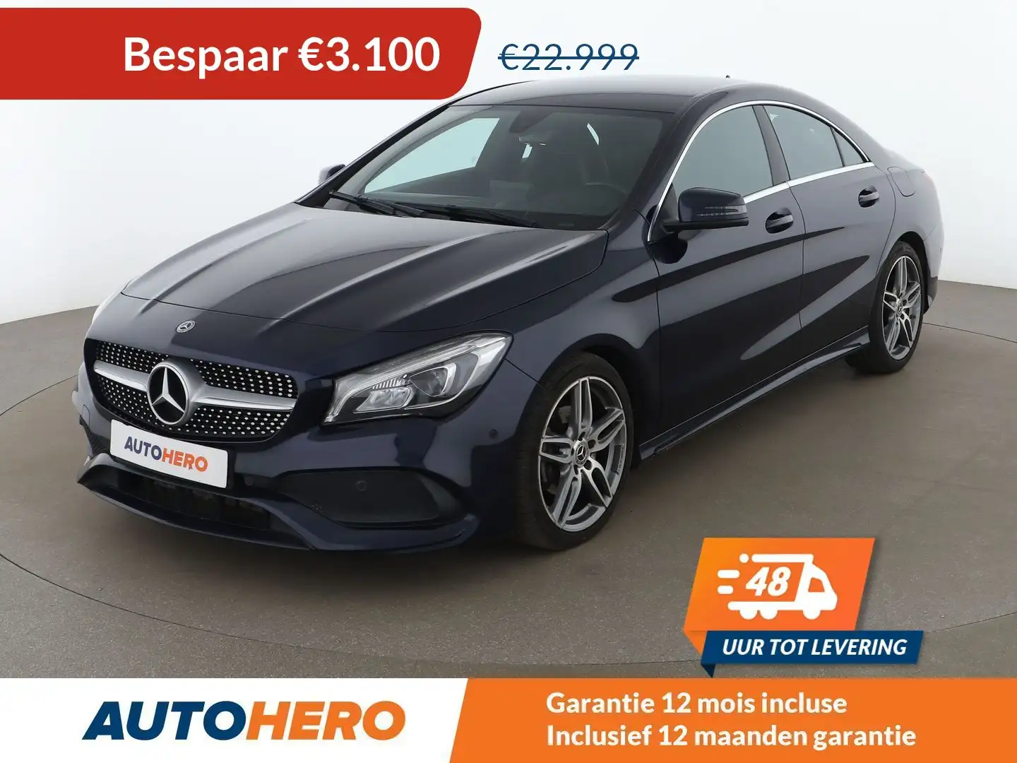 Mercedes-Benz CLA 200 CLA 200 d AMG Line Bleu - 1