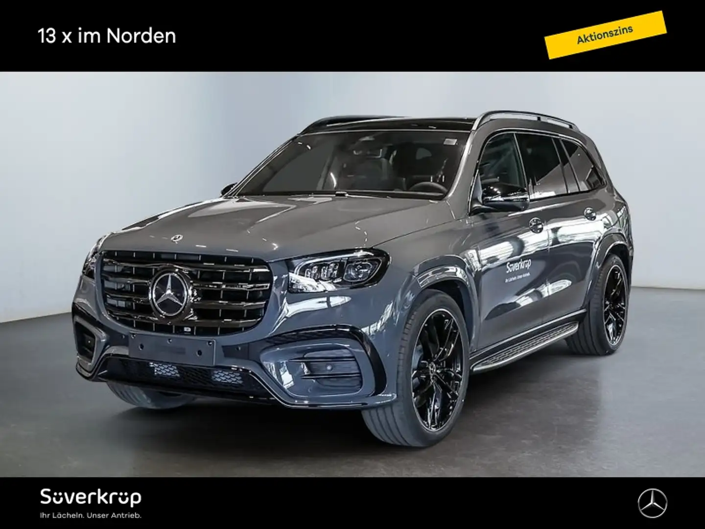 Mercedes-Benz GLS 450 d 4M BURM AMG NIGHT SPUR DISTR AIRMATIC Gris - 1