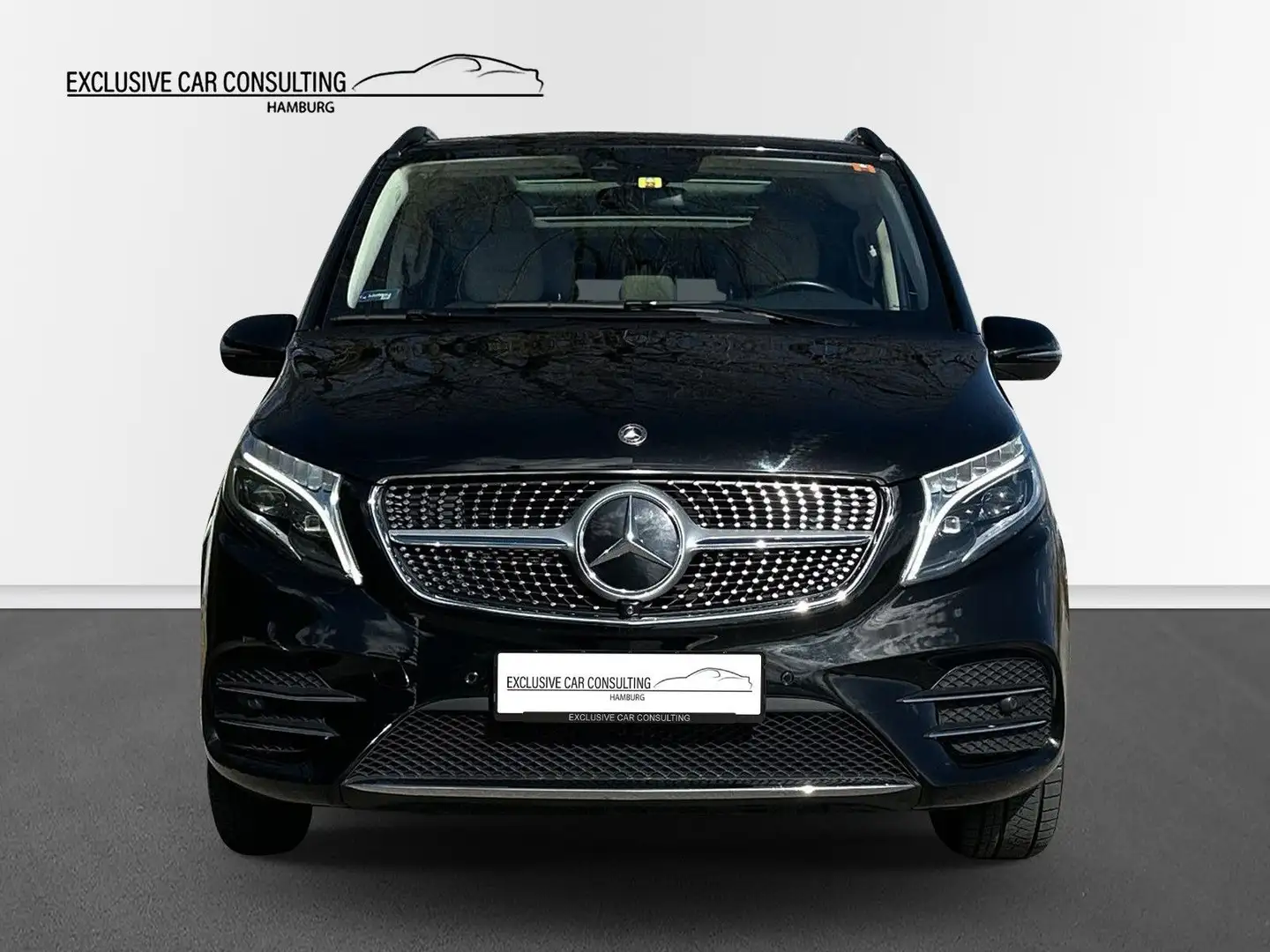 Mercedes-Benz V 250 V250d EXCLUSIVE 4MATIC lang *Pano *360° *el. Tür Schwarz - 2