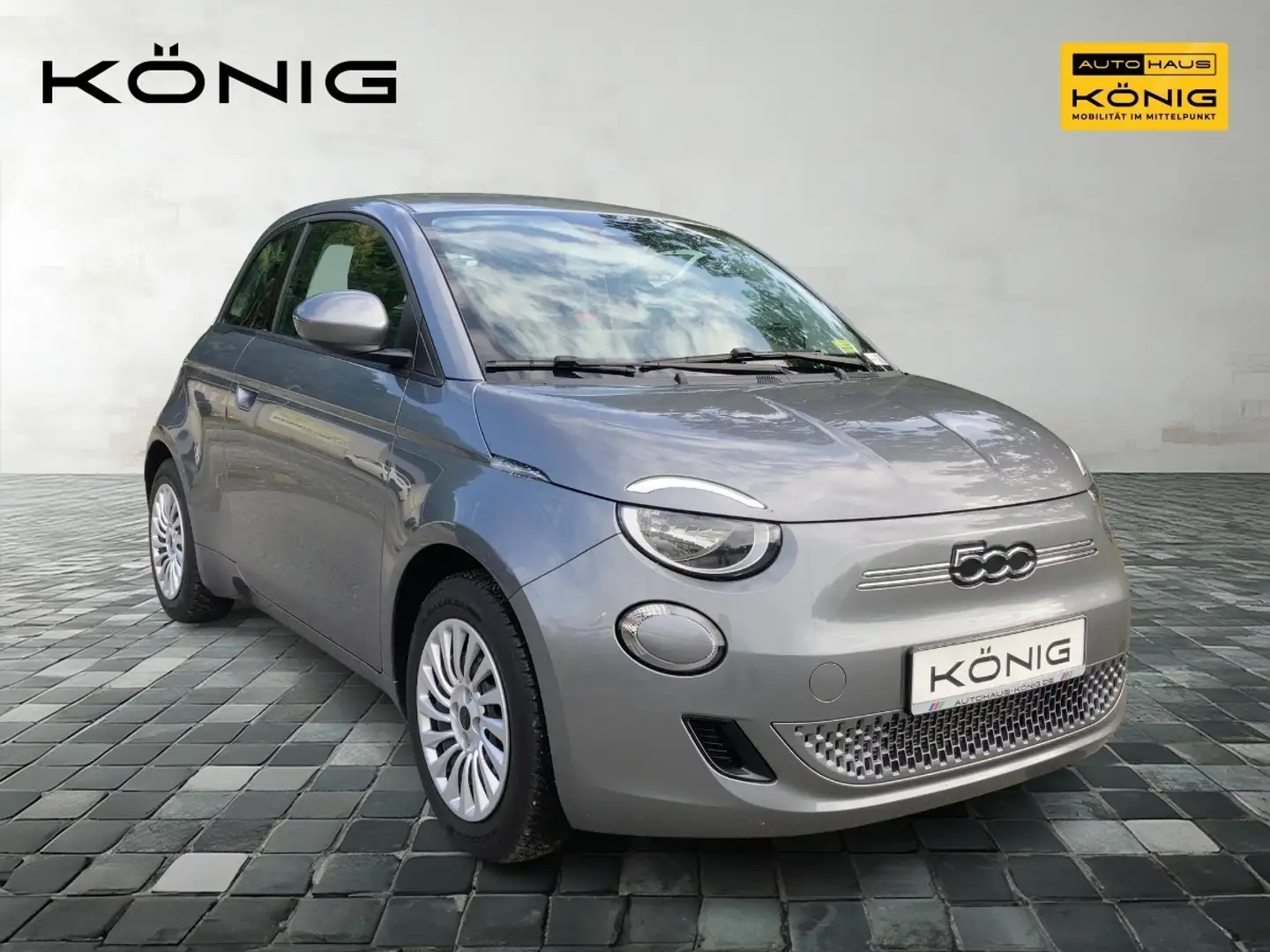 Fiat 500e MY23 118PS 42kWh KLIMA*CARPLAY*TEMPOMAT*DAB Grau - 2