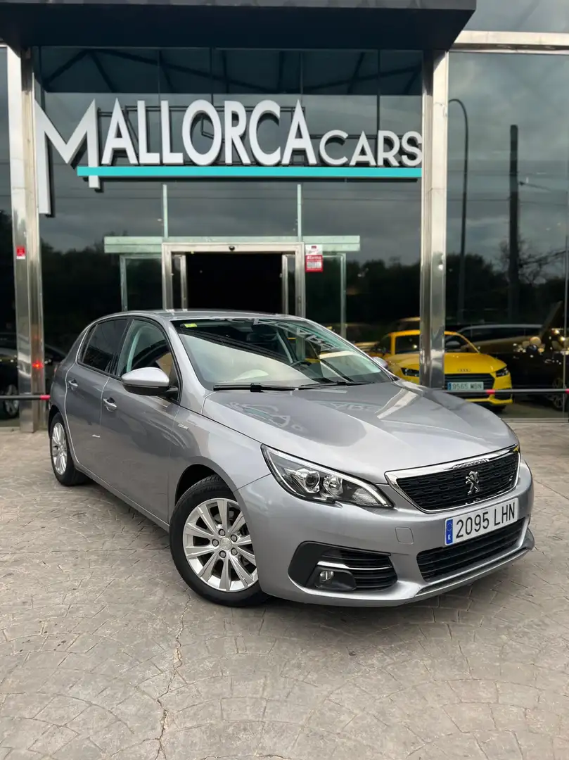 Peugeot 308 1.2 PureTech S&S Allure EAT6 130 Gris - 1