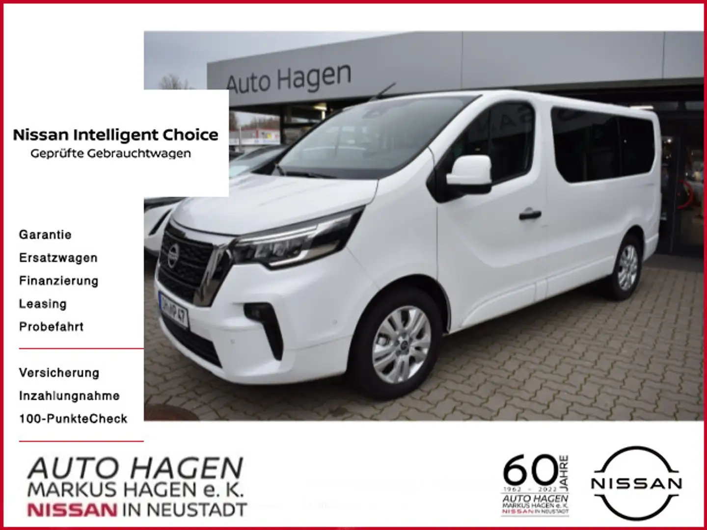 Nissan Primastar 2,8t dCI 170 Tekna Automatik Blanc - 1