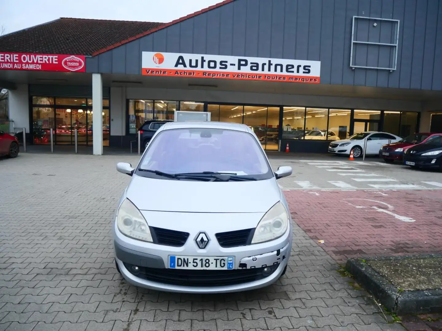 Renault Scenic II PHASE 1.9DCI Gris - 1