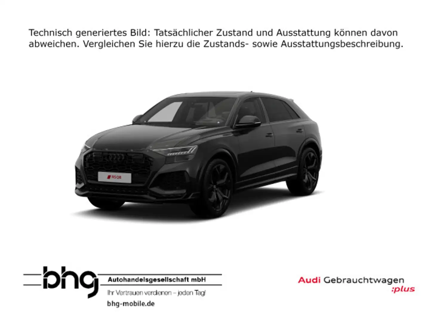 Audi RS Q8 TFSI quattro tiptronic Zwart - 1