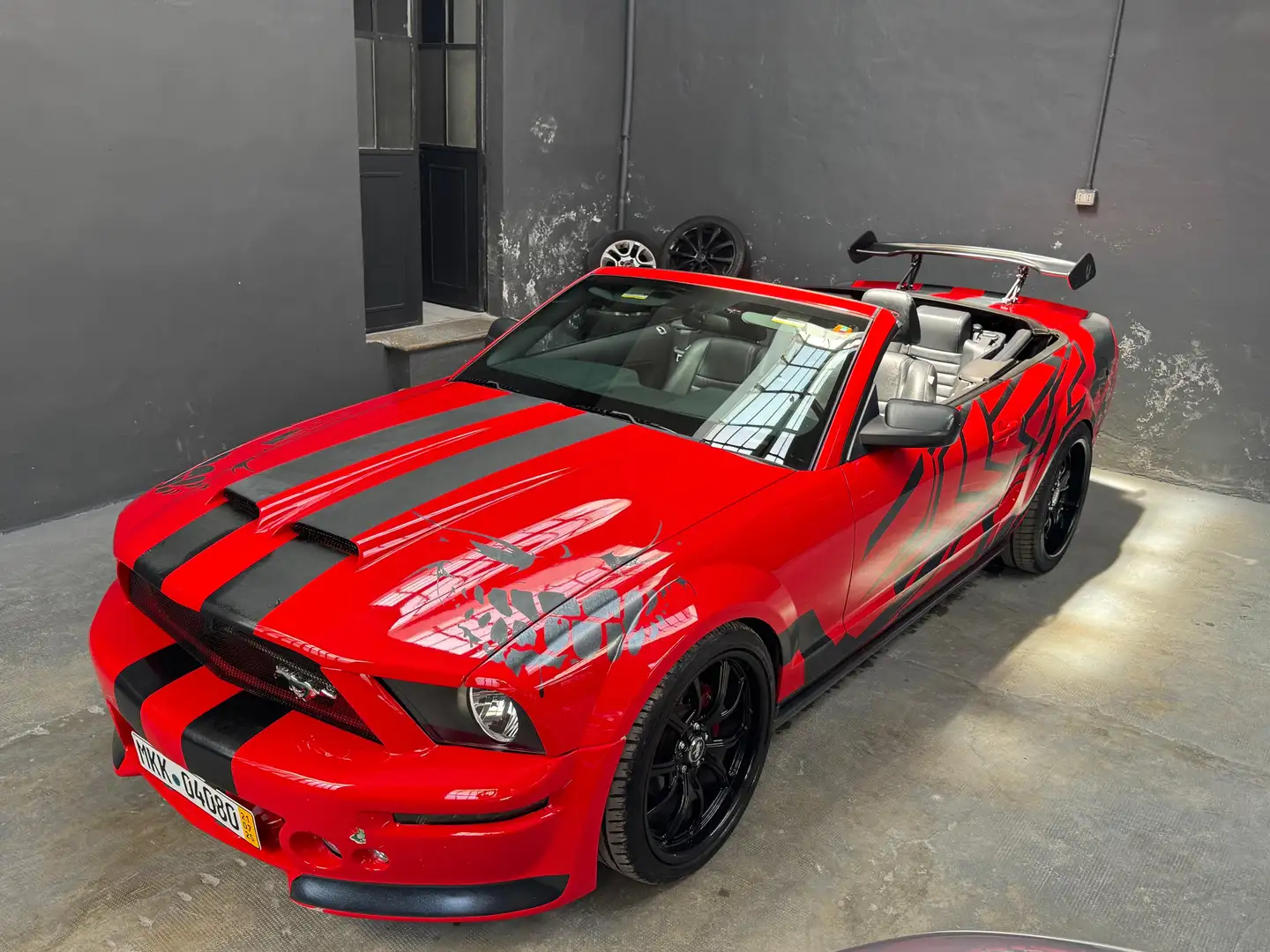 Ford Mustang allestimento tigarda desing Rosso - 1