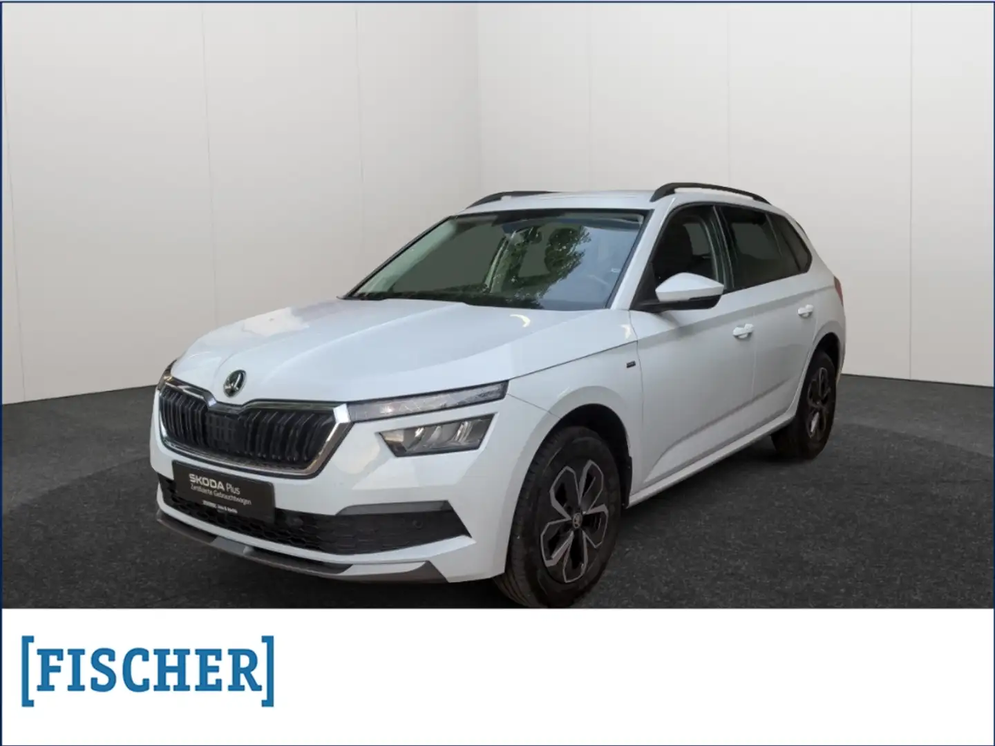 Skoda Kamiq 1.0TSI DSG Drive LED SHZ Rear View GRA PDC vorn & Blanc - 1