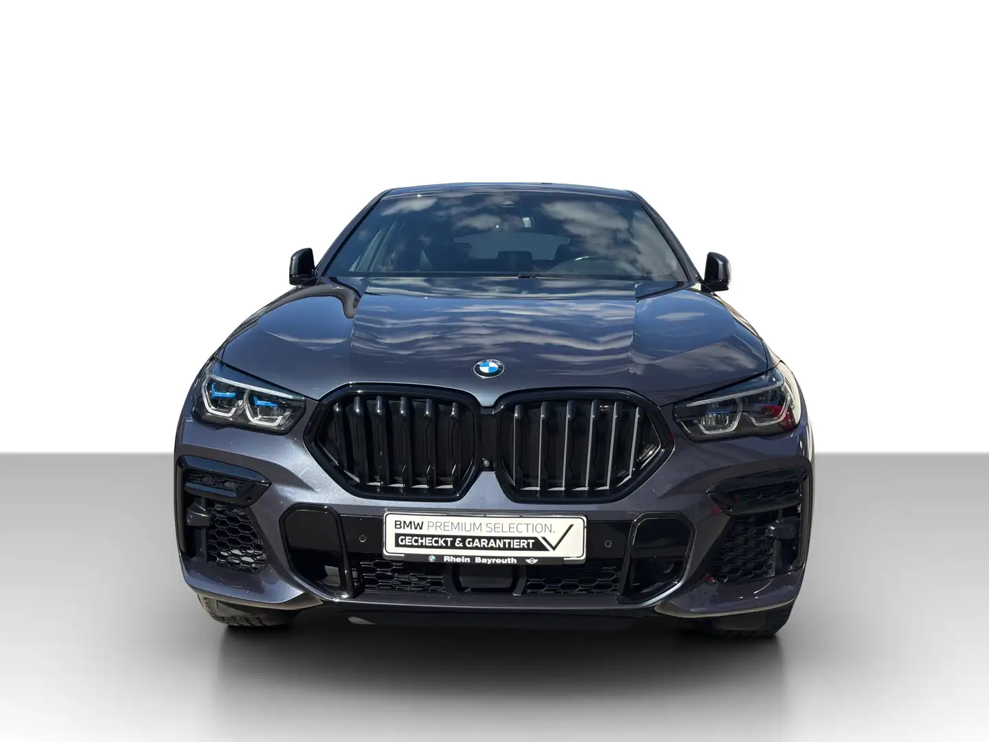 BMW X6 M 50i Navi Laser HUD Hifi HK Soft Close Park+ Navi L Gris - 2