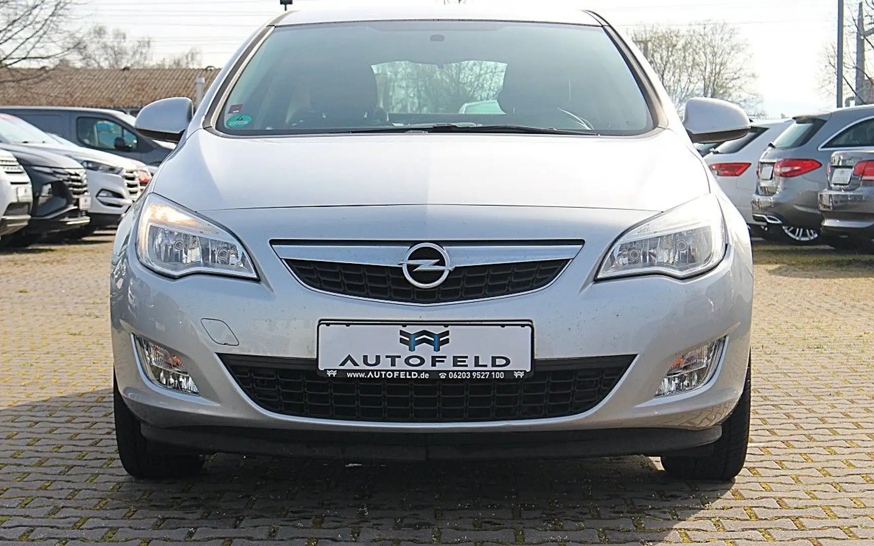 Opel Astra 1.4/VOLL SHEFT/KLIMA/TAGFAHRLICHT/AMBIENTE Silber - 2